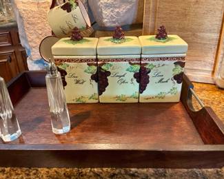 3 Piece Canister Set
