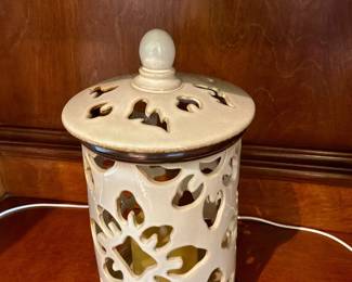 Ceramic Candleholder Lantern