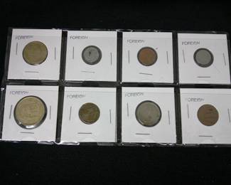 Foreign coins