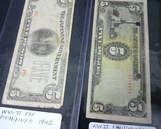 WWII Phillippine Bills