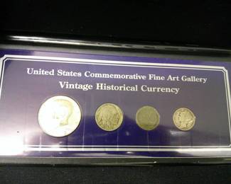 US Vintage Historical Currency