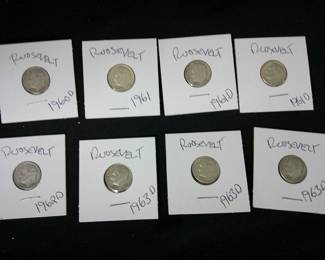 Roosevelt Dimes 1960's