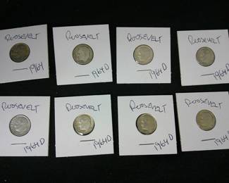 Roosevelt Dimes 1960's