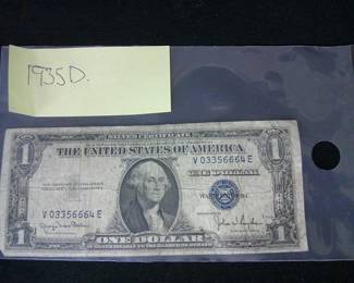1935 D Silver Certificate