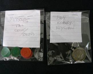 Tokens Kennedy Key Chain