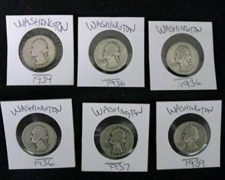 Washington Quarters 1930's