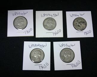 Washington Quarters 1960's