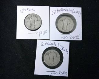 Standing Liberty Quarters