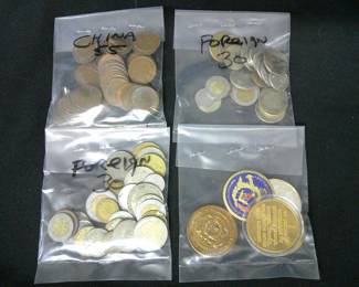 Foreign coins
