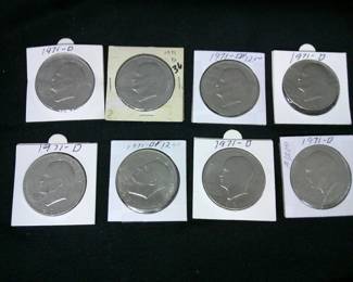 Eisenhower Dollar 1970's