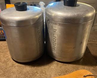 Vintage canisters