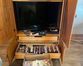 CDs, media, TV