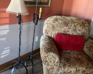 Wrought iron floor lamps 