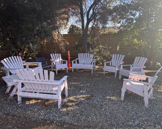 Outdoor Furniture Wood Chairs/Bench