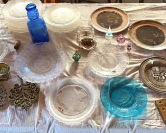Collectible Plates Glass Houseware