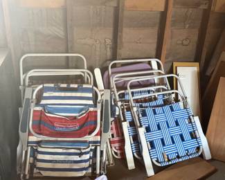 Beach chairs