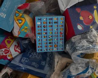 Unopened Vintage Kids Meal toys