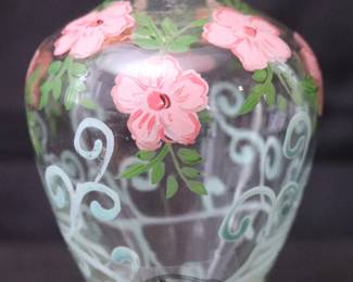 Tracey Porter Hand-Painted Small Floral Bud Vase