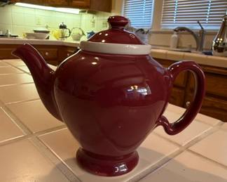 Vintage Hall China McCormick Tea Teapot with Infuser