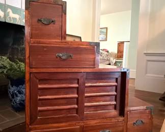 Japanese Tansu Step Chest Kaidandansu L or W or H