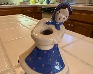 Kim Ward Hollywood Ceramic Figural Planter