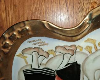 Darlene Peterson Buchanan HandPainted Porcelain Serving Tray second image