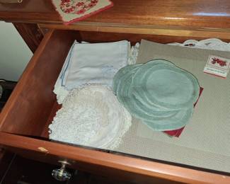 Vintage Assorted Linens and Doily Collection