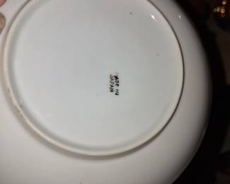 Vintage Japanese Lusterware Heron Motif Tea Set third image