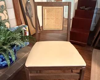 Vintage Stakmore French CaneBack Folding Chairs