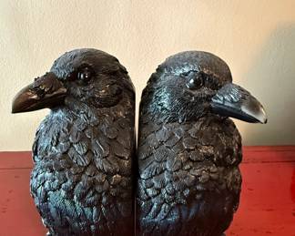 Streamline Imagined Raven Bookends second image