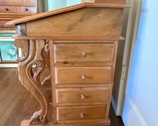 Victorian Davenport Desk L or W or H fifth image