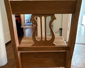 Vintage LyreBack Folding Chair third image