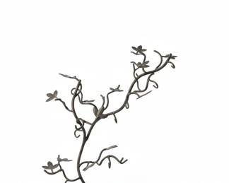 Cast Metal Jewelry Tree Display Stand