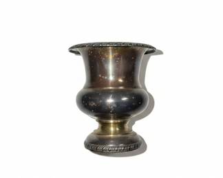 Vintage Silver Plated Miniature Urn Toothpick Holder