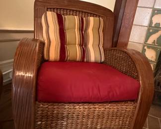 Pier Imports Wicker Armchair