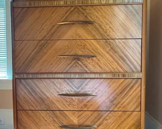 Art Deco Waterfall Chest of Drawers L W H second image