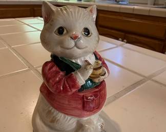 Vintage Fitz  Floyd Kittens of Knightsbridge Cat Cookie Jar second image