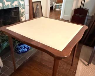 Vintage Stakmore MidCentury Modern Folding Card Table or L H second image