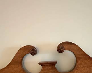Colonial Revival Mahogany Wall Mirror second image