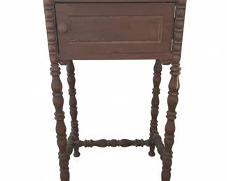 Antique CopperLined Humidor Smoking Stand