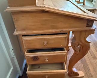 Victorian Davenport Desk L or W or H fourth image
