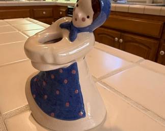 Kim Ward Hollywood Ceramic Figural Planter third image