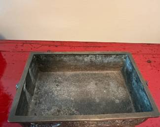 Japanese Bronze Suiban Bonsai Planter third image