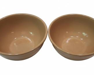 Vintage Yelloware Mixing Bowls