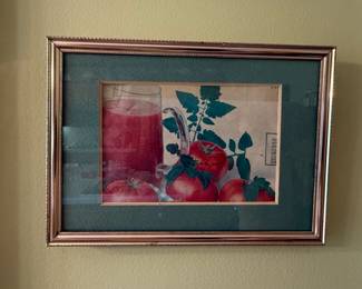 Vintage Campbells Tomato Juice Advertisement Print