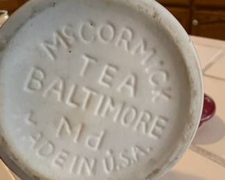 Vintage Hall China McCormick Tea Teapot with Infuser third image