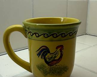Euro Ceramica Rooster Mug