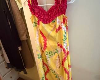 Vintage Hawaiian Muumuu Dress