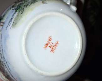 Vintage Japanese Porcelain Tea Set second image