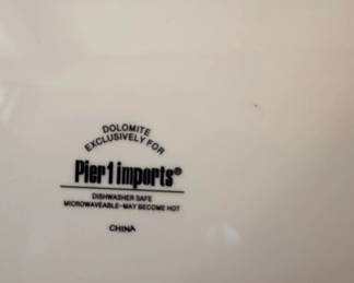 Pier Imports Summertime Blue Birds Rectangular Serving Tray second image